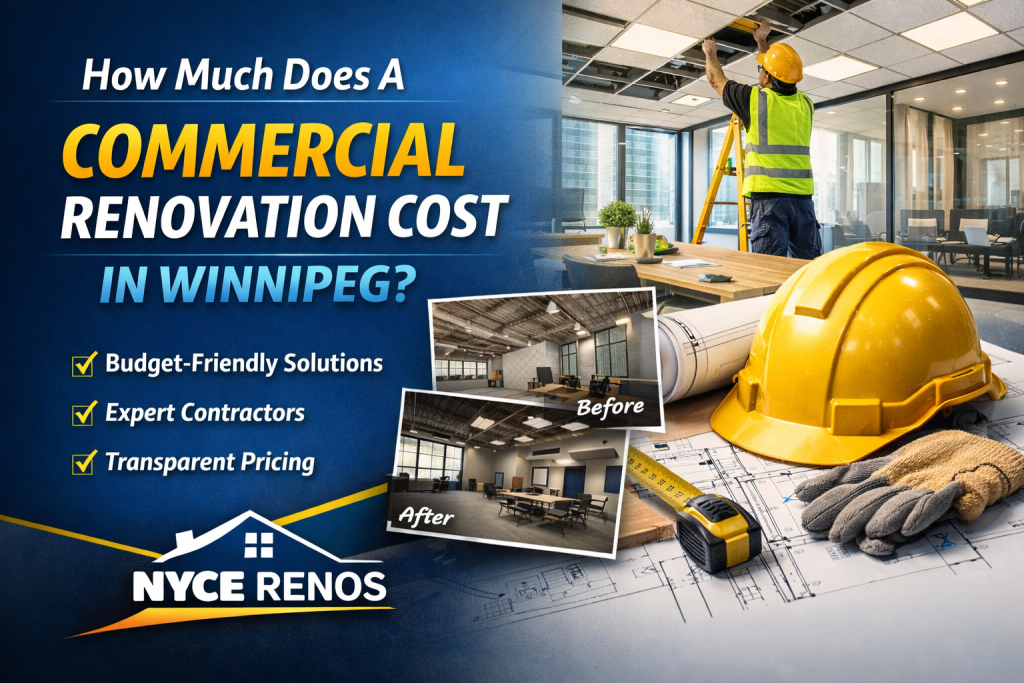 How Much Does a Commercial Renovation Cost in Winnipeg Winnipeg commercial renovation