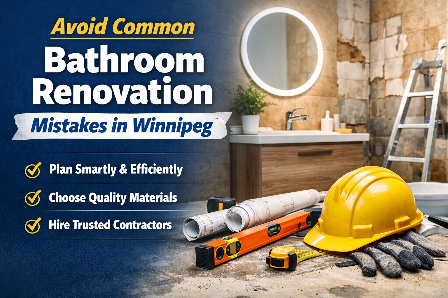 bathroom renovation Winnipeg