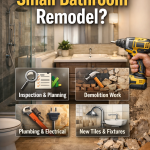 What Is Involved in a Small Bathroom Remodel? bathroom remodel