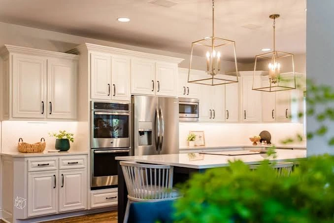 lighting upgrades of kitchen