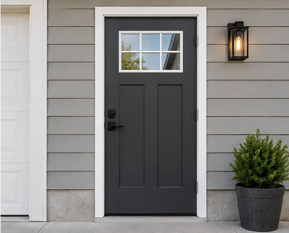 36 x 80 Man Door with Window