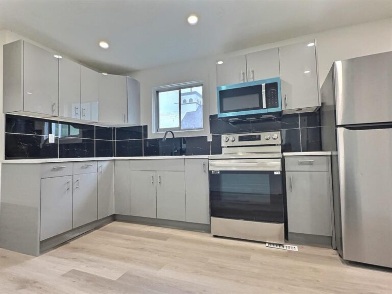 Modern kitchen renovation in Winnipeg by Nyce Renos
