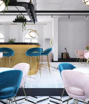 Restaurant Renovations Winnipeg Modern dining area renovation in Winnipeg restaurant