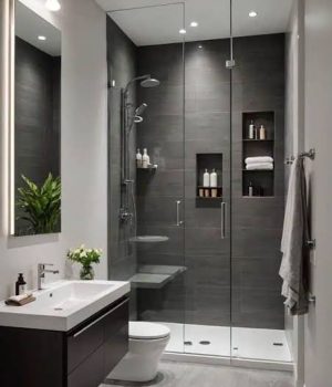 shower custom renovation